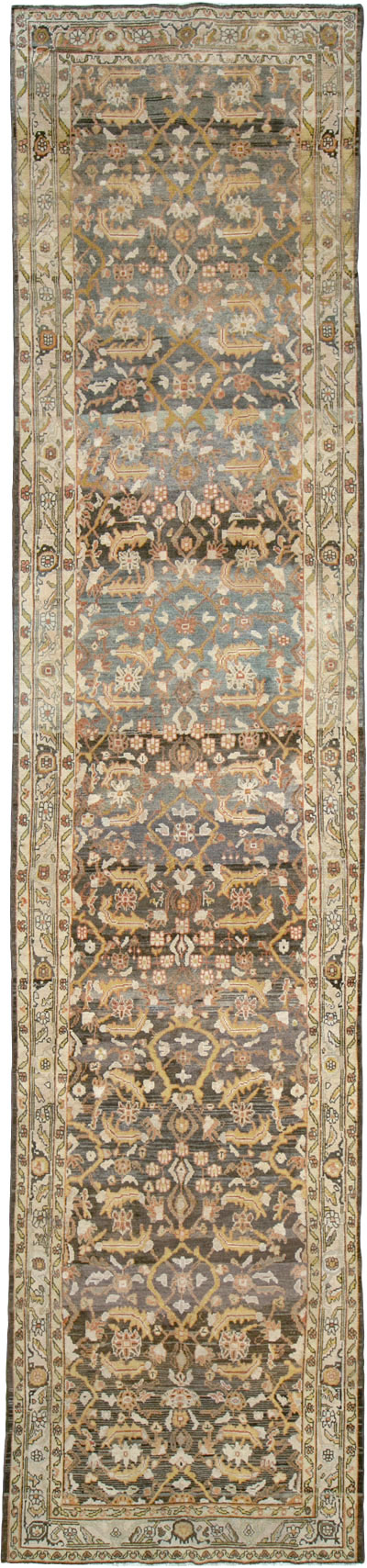Vintage Persian Malayer Runner (Pair: 1 of 2), No.25747 - Gsblank