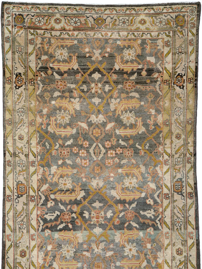 Vintage Persian Malayer Runner (Pair: 1 of 2), No.25747 - Gsblank