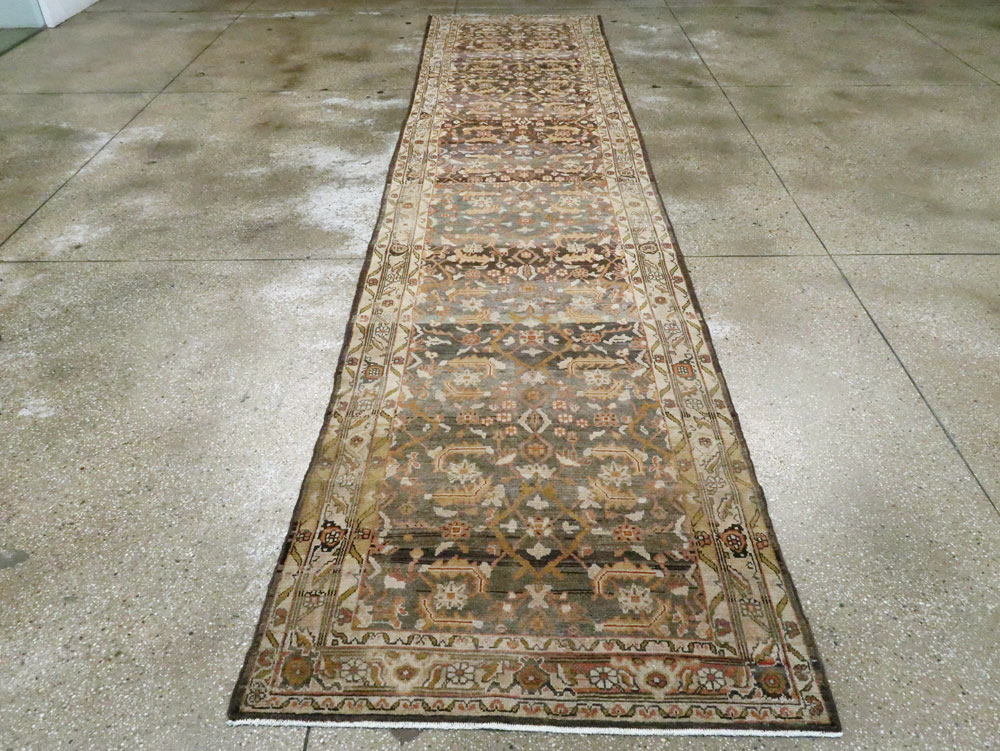 Vintage Persian Malayer Runner (Pair: 1 of 2), No.25747 - Gsblank