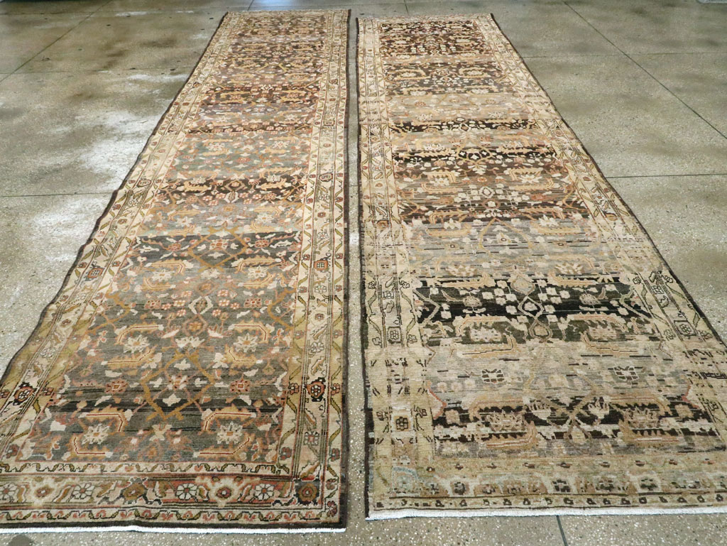 Vintage Persian Malayer Runner (Pair: 1 of 2), No.25747 - Gsblank