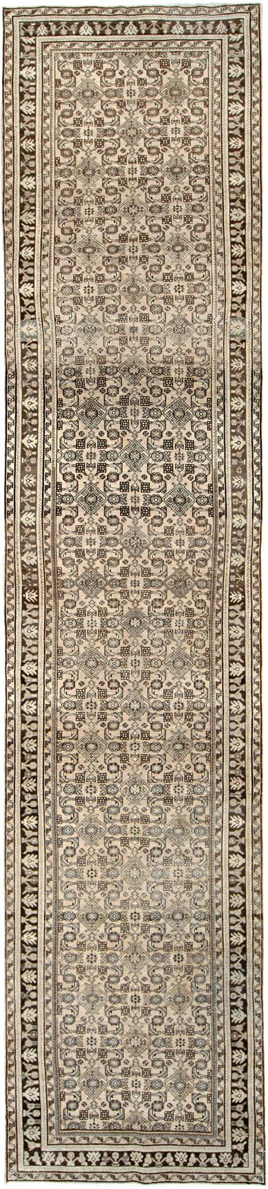 Vintage Persian Malayer Runner (Pair: 2 of 2), No.25749 - Gsblank