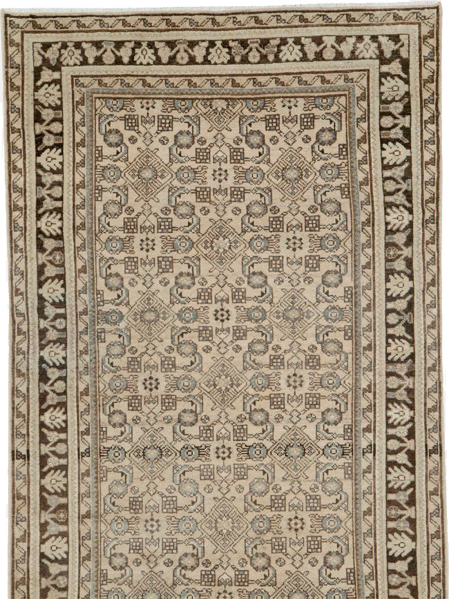 Vintage Persian Malayer Runner (Pair: 2 of 2), No.25749 - Gsblank