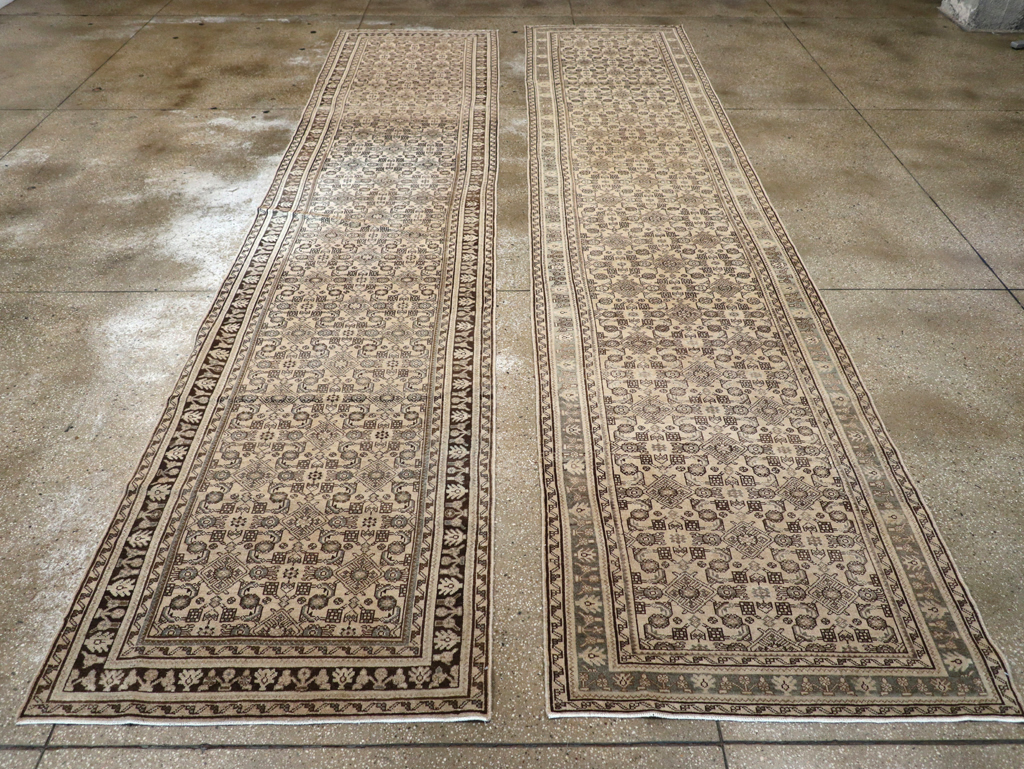 Vintage Persian Malayer Runner (Pair: 2 of 2), No.25749 - Gsblank