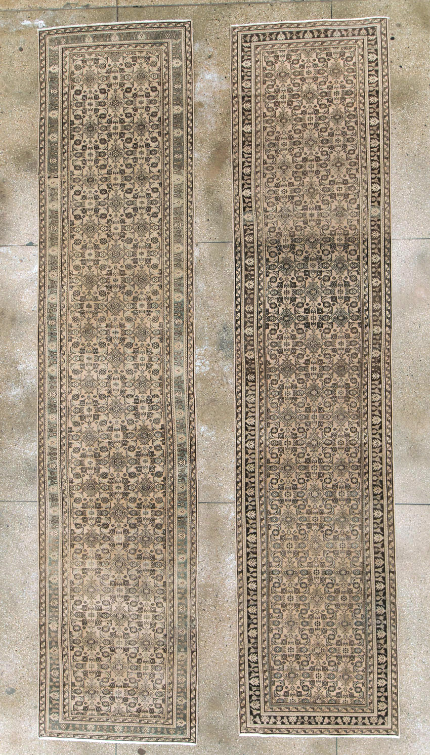 Vintage Persian Malayer Runner (Pair: 2 of 2), No.25749 - Gsblank
