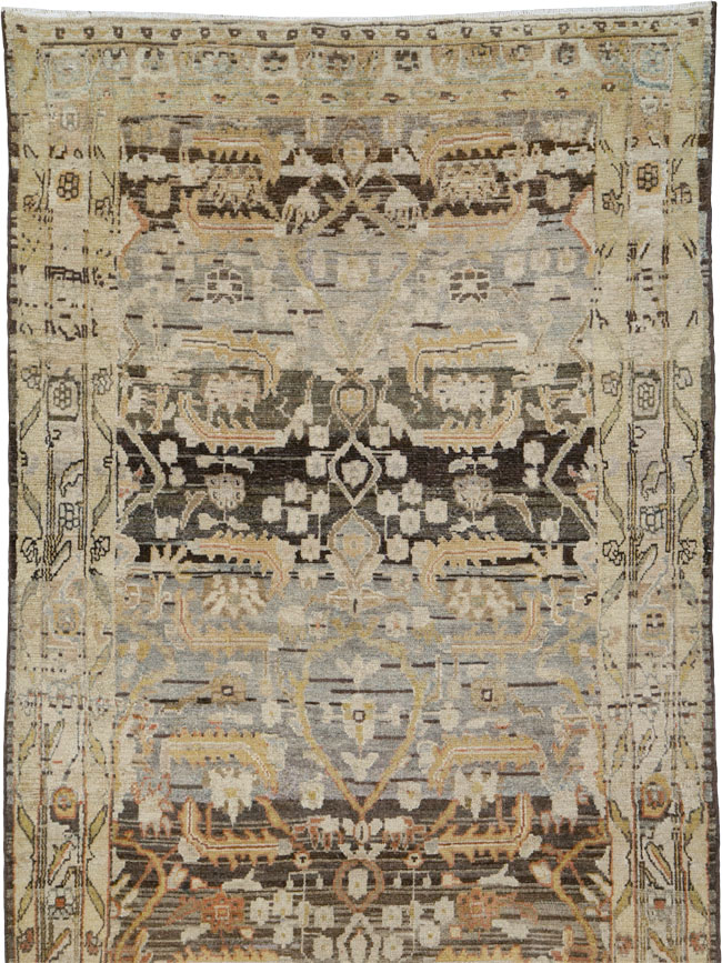 Vintage Persian Malayer Runner (Pair: 2 of 2), No.25750 - Gsblank