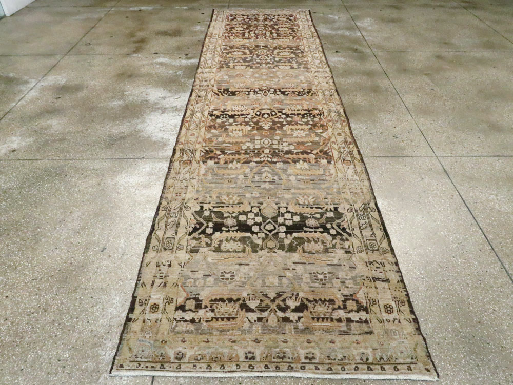 Vintage Persian Malayer Runner (Pair: 2 of 2), No.25750 - Gsblank
