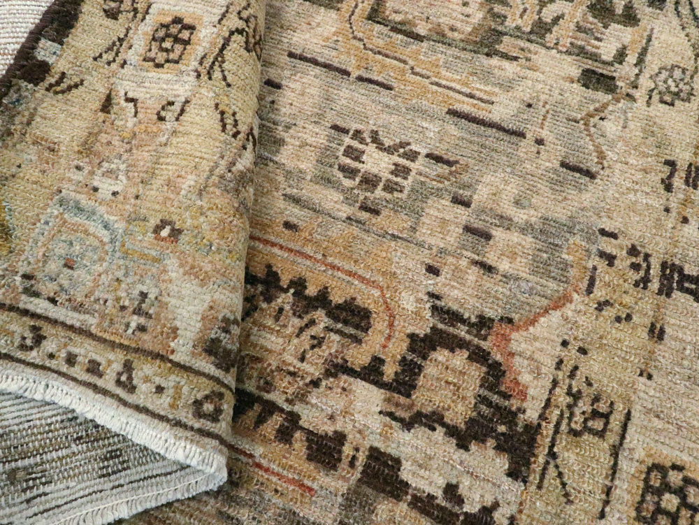 Vintage Persian Malayer Runner (Pair: 2 of 2), No.25750 - Gsblank