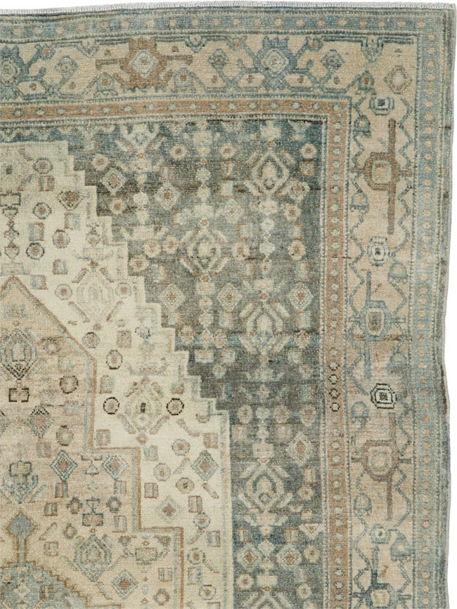 Vintage Persian Malayer Rug (Pair: 1 of 2), No.25751 - Gsblank