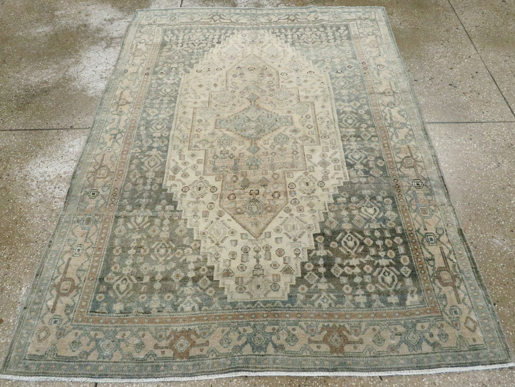 Vintage Persian Malayer Rug (Pair: 1 of 2), No.25751 - Gsblank