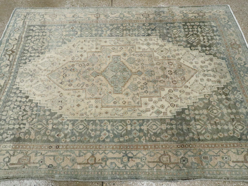 Vintage Persian Malayer Rug (Pair: 1 of 2), No.25751 - Gsblank