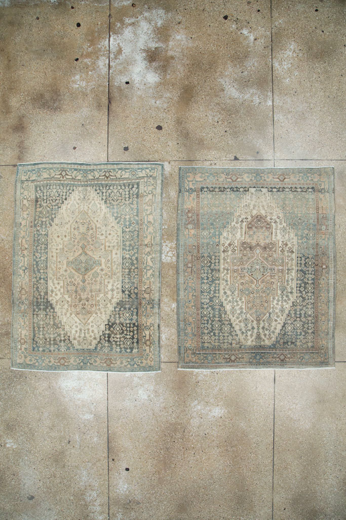 Vintage Persian Malayer Rug (Pair: 1 of 2), No.25751 - Gsblank