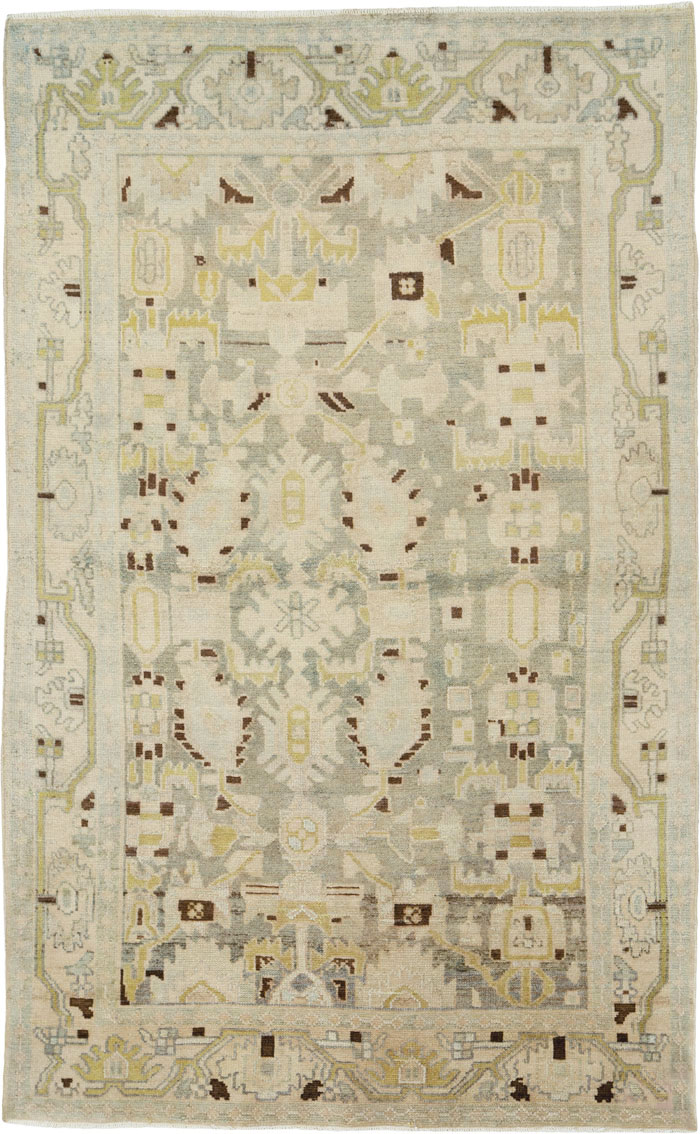 Vintage Persian Malayer Rug, No.25753 - Gsblank