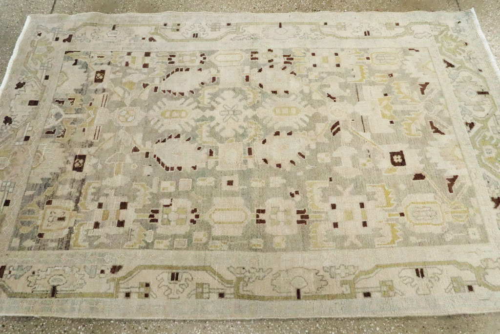 Vintage Persian Malayer Rug, No.25753 - Gsblank
