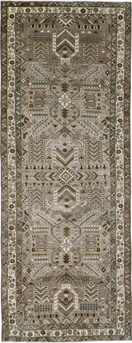Vintage Persian Malayer Rug, No.25755 - Gsblank