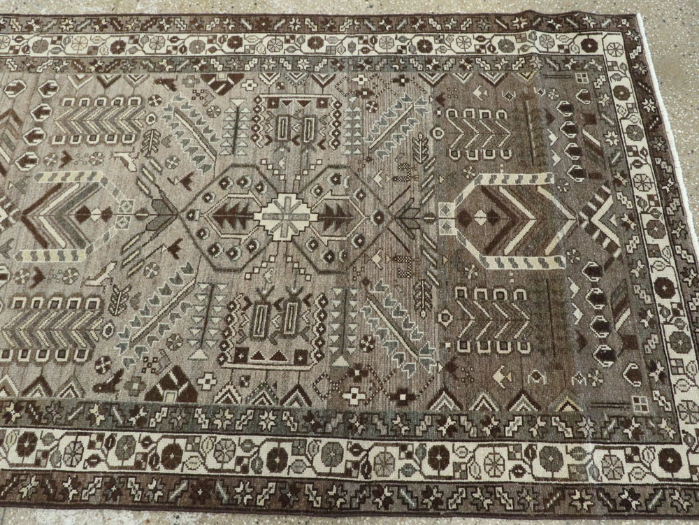 Vintage Persian Malayer Rug, No.25755 - Gsblank