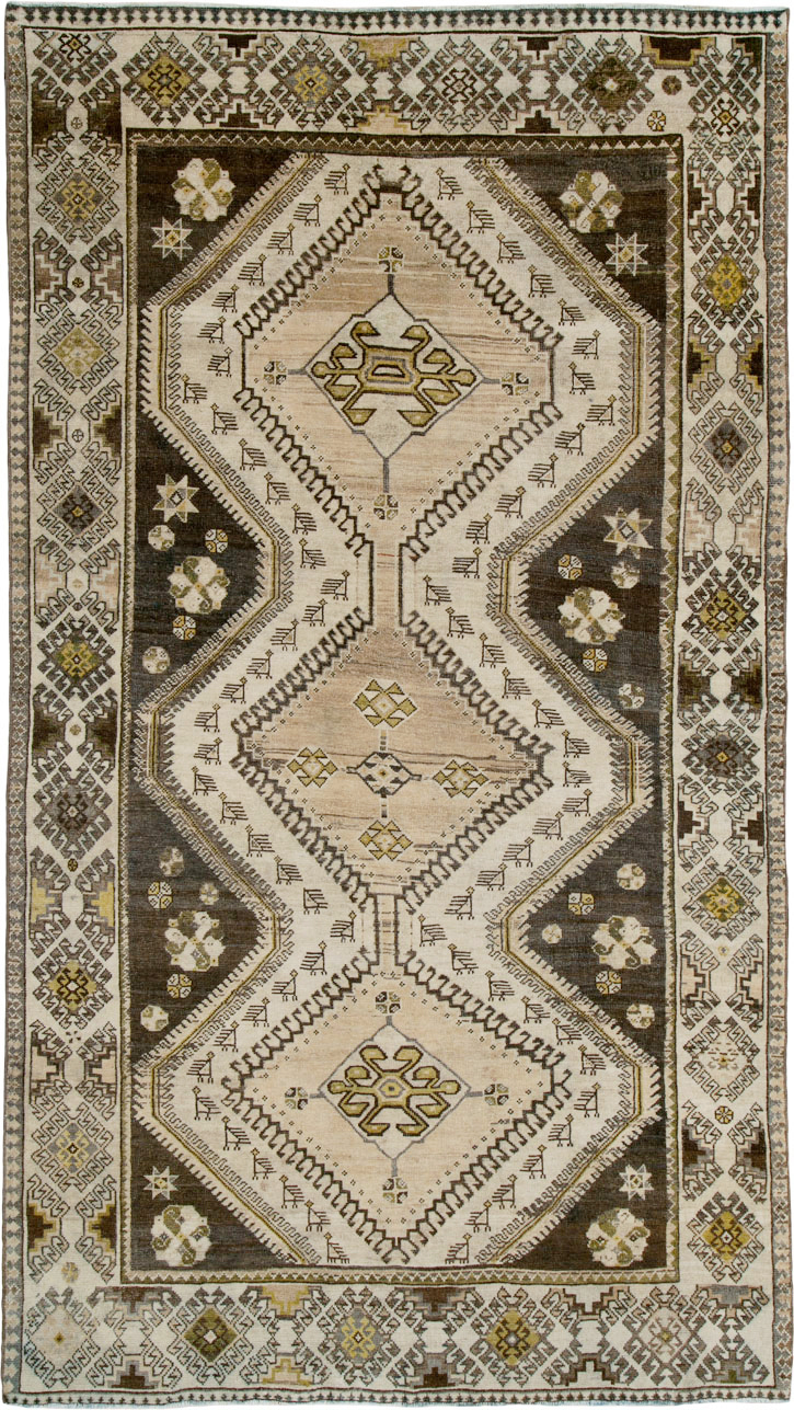 Vintage Persian Malayer Carpet, No.25756 - Gsblank