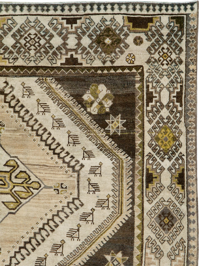 Vintage Persian Malayer Carpet, No.25756 - Gsblank