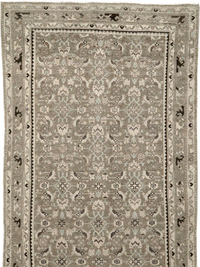 Vintage Persian Malayer Runner (Pair: 1 of 2), No.25757 - Gsblank