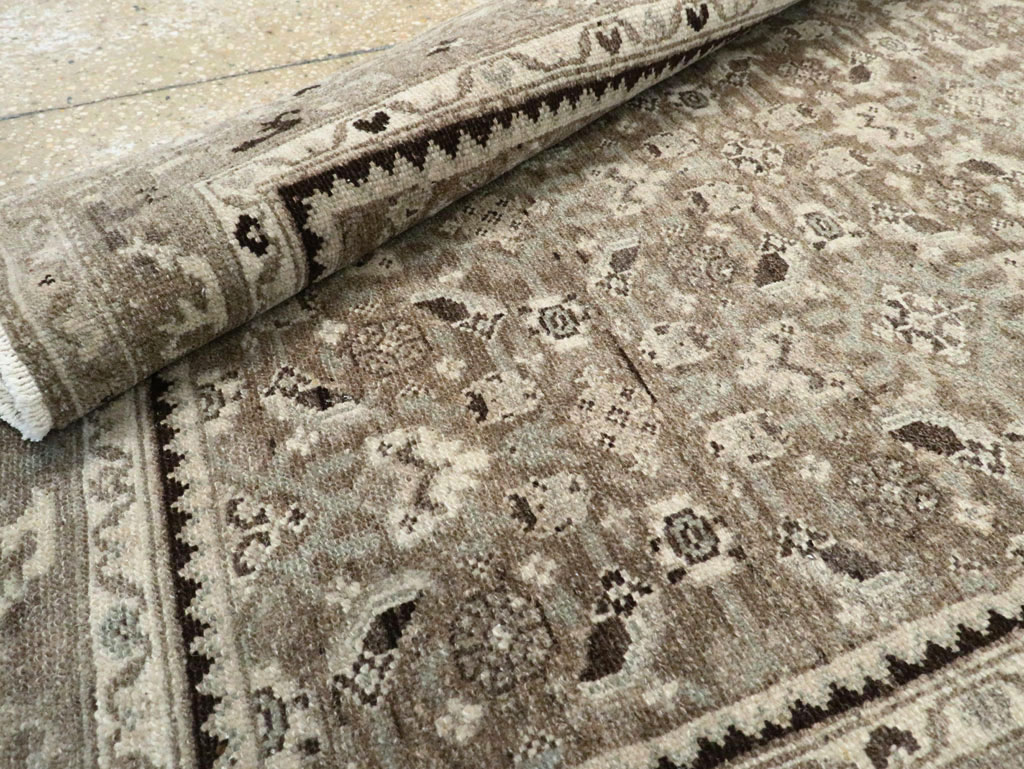 Vintage Persian Malayer Runner (Pair: 1 of 2), No.25757 - Gsblank
