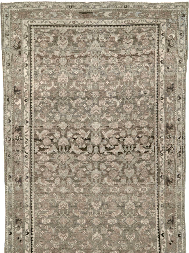 Vintage Persian Malayer Runner (Pair: 2 of 2), No.25758 - Gsblank