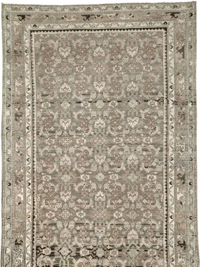 Vintage Persian Malayer Runner (Pair: 2 of 2), No.25758 - Gsblank