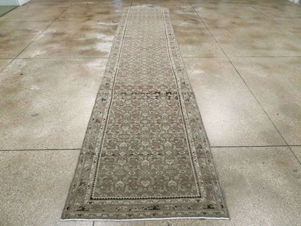 Vintage Persian Malayer Runner (Pair: 2 of 2), No.25758 - Gsblank