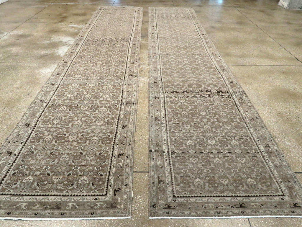 Vintage Persian Malayer Runner (Pair: 2 of 2), No.25758 - Gsblank