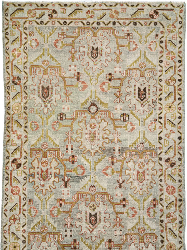 Vintage Persian Malayer Runner (Pair: 2 of 2), No.25761 - Gsblank