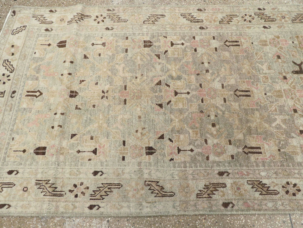 Vintage Persian Malayer Runner (Pair: 1 of 2), No.25765 - Gsblank