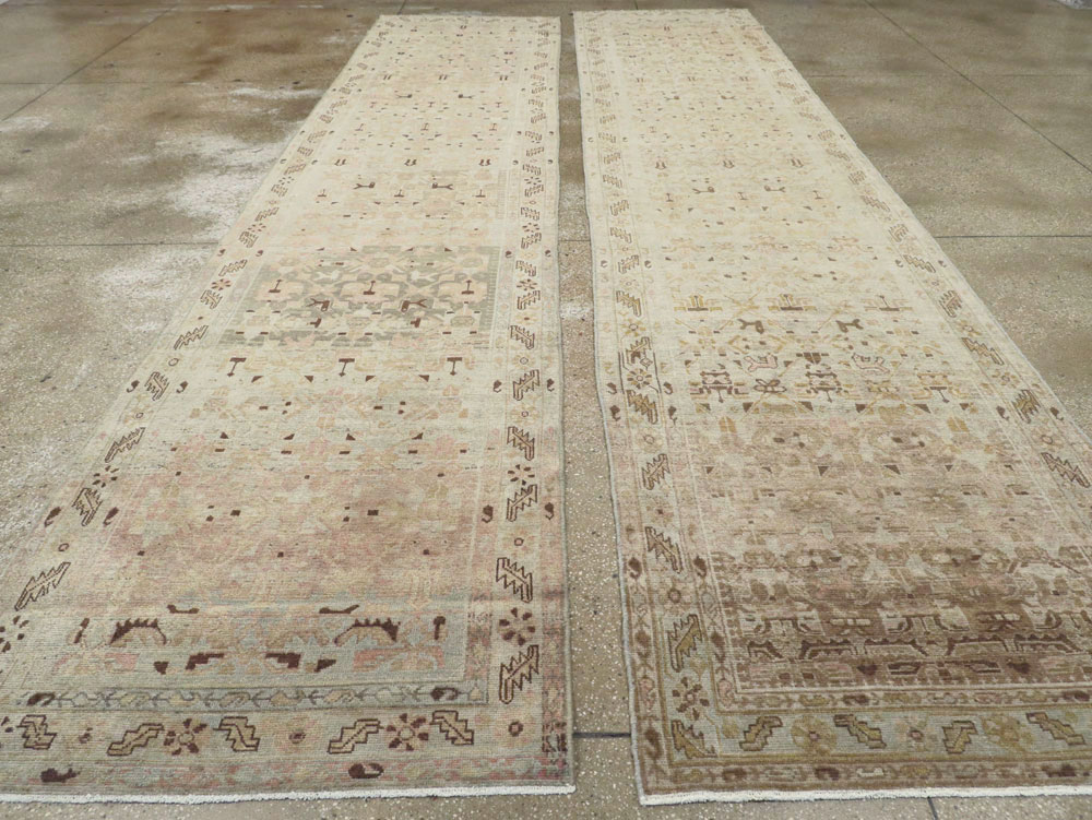 Vintage Persian Malayer Runner (Pair: 1 of 2), No.25765 - Gsblank