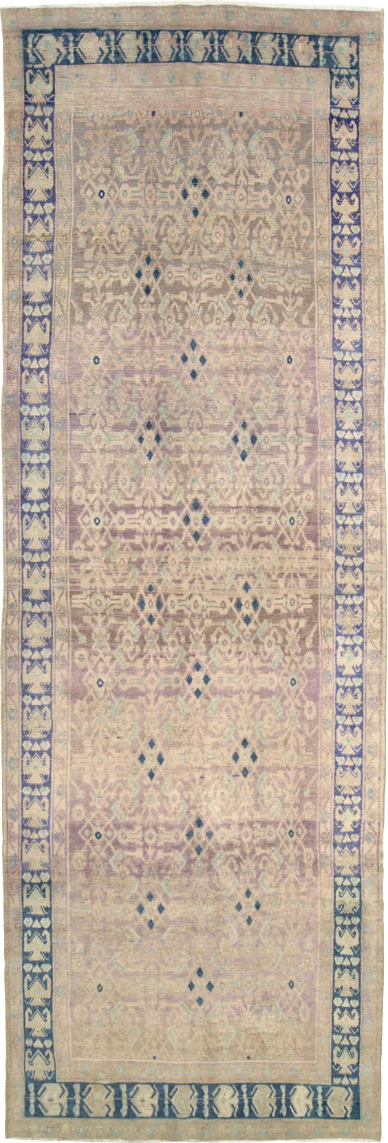 Vintage Persian Malayer Gallery Carpet, No.25768 - Gsblank