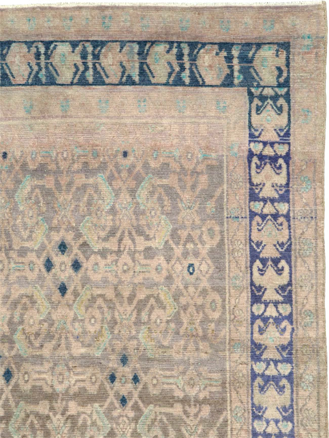 Vintage Persian Malayer Gallery Carpet, No.25768 - Gsblank