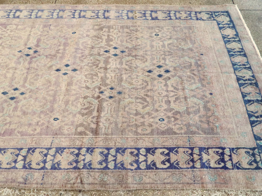 Vintage Persian Malayer Gallery Carpet, No.25768 - Gsblank