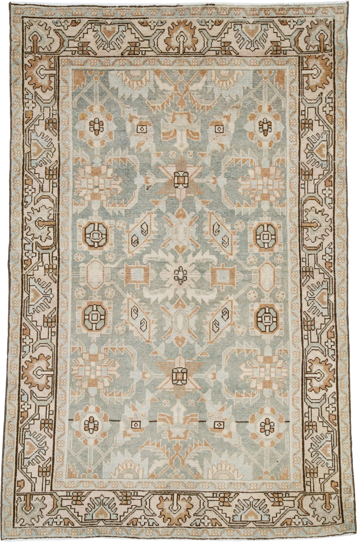 Vintage Persian Malayer Rug, No.25769 - Gsblank