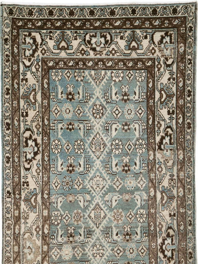 Vintage Persian Malayer Runner (Pair: 2 of 2), No.25771 - Gsblank