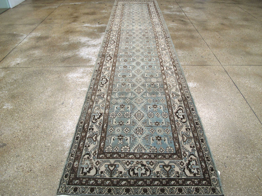 Vintage Persian Malayer Runner (Pair: 2 of 2), No.25771 - Gsblank