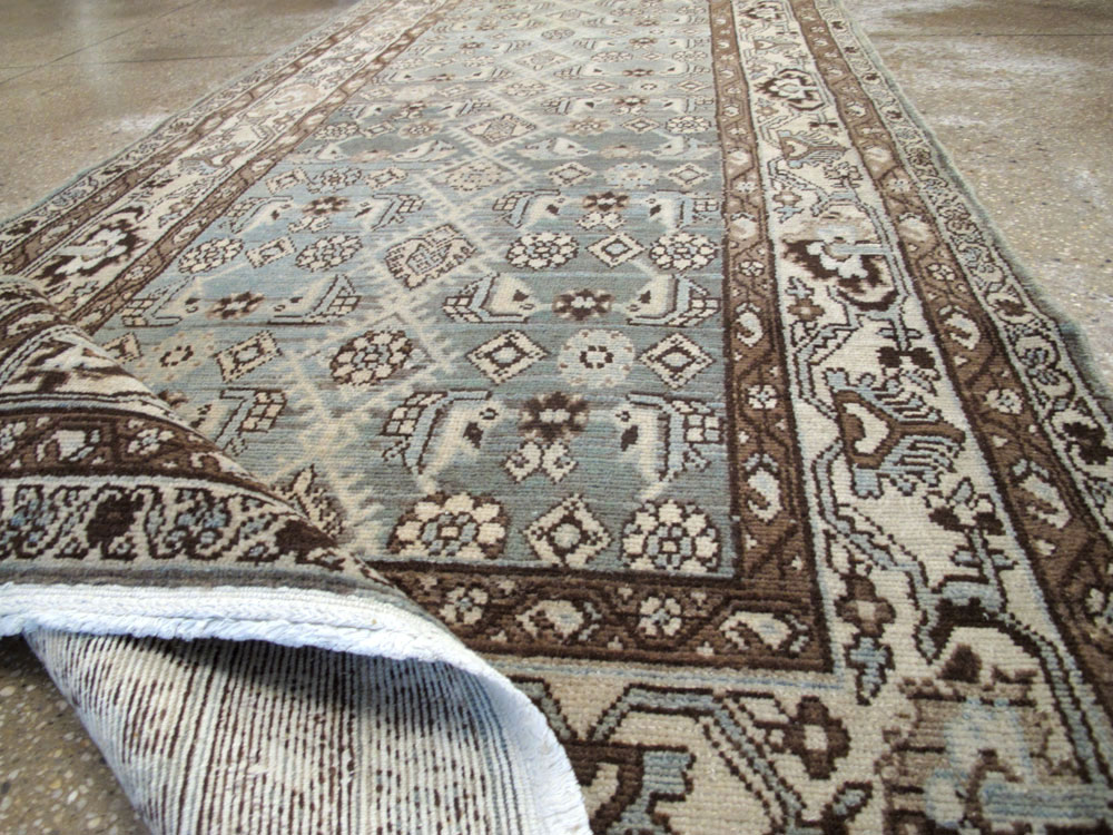 Vintage Persian Malayer Runner (Pair: 2 of 2), No.25771 - Gsblank