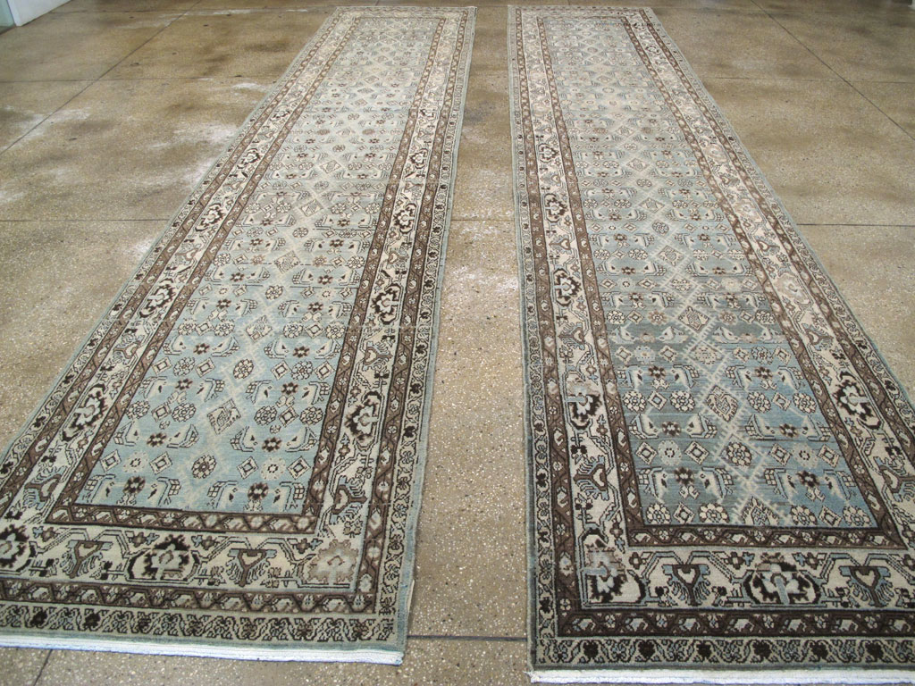 Vintage Persian Malayer Runner (Pair: 2 of 2), No.25771 - Gsblank