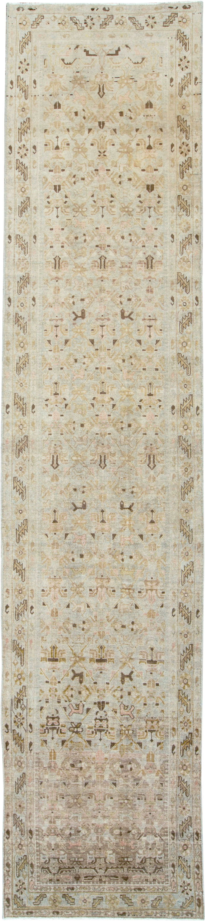 Vintage Persian Malayer Runner (Pair: 2 of 2), No.25772 - Gsblank
