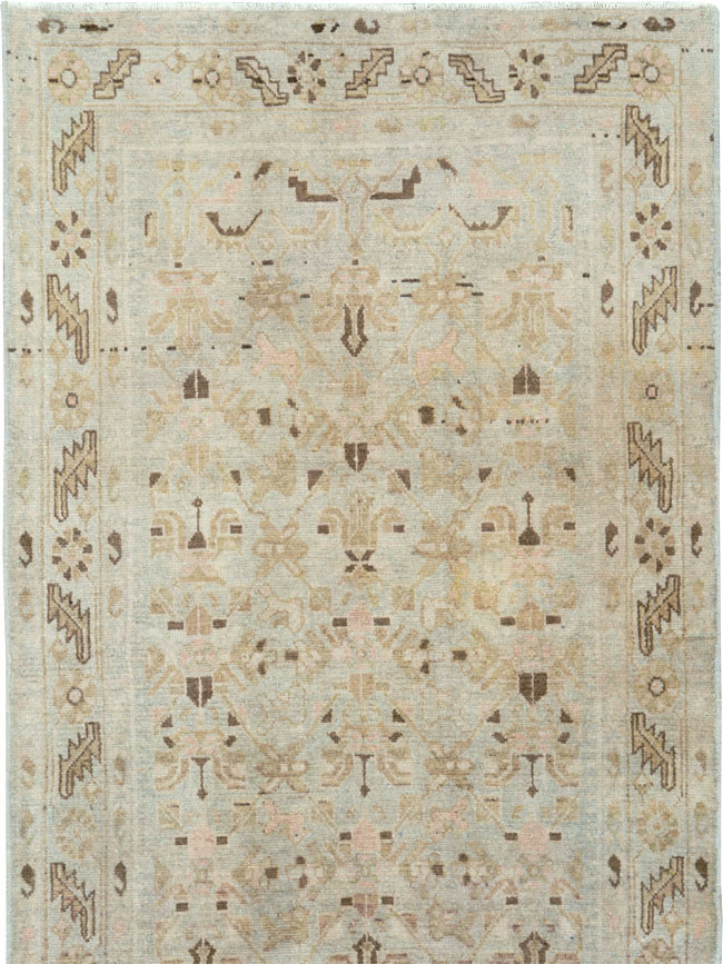Vintage Persian Malayer Runner (Pair: 2 of 2), No.25772 - Gsblank