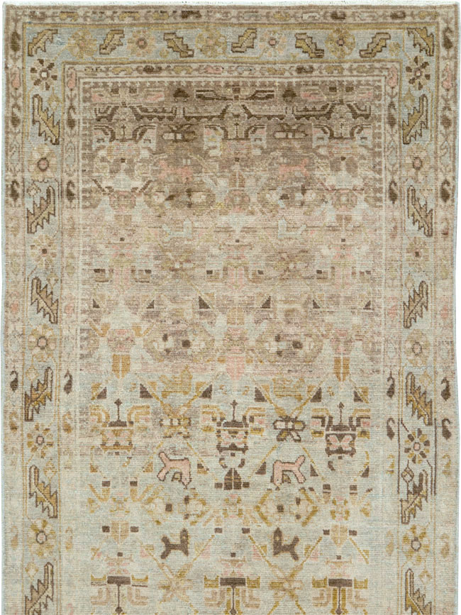 Vintage Persian Malayer Runner (Pair: 2 of 2), No.25772 - Gsblank