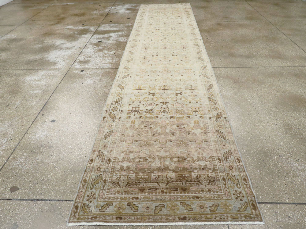 Vintage Persian Malayer Runner (Pair: 2 of 2), No.25772 - Gsblank
