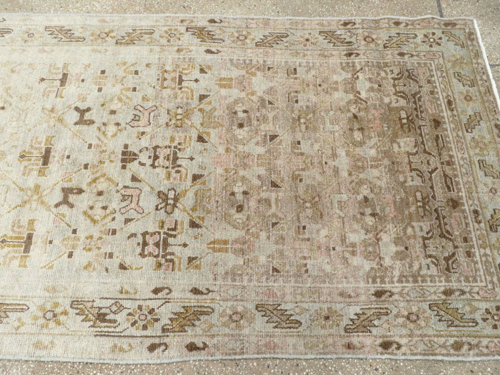 Vintage Persian Malayer Runner (Pair: 2 of 2), No.25772 - Gsblank