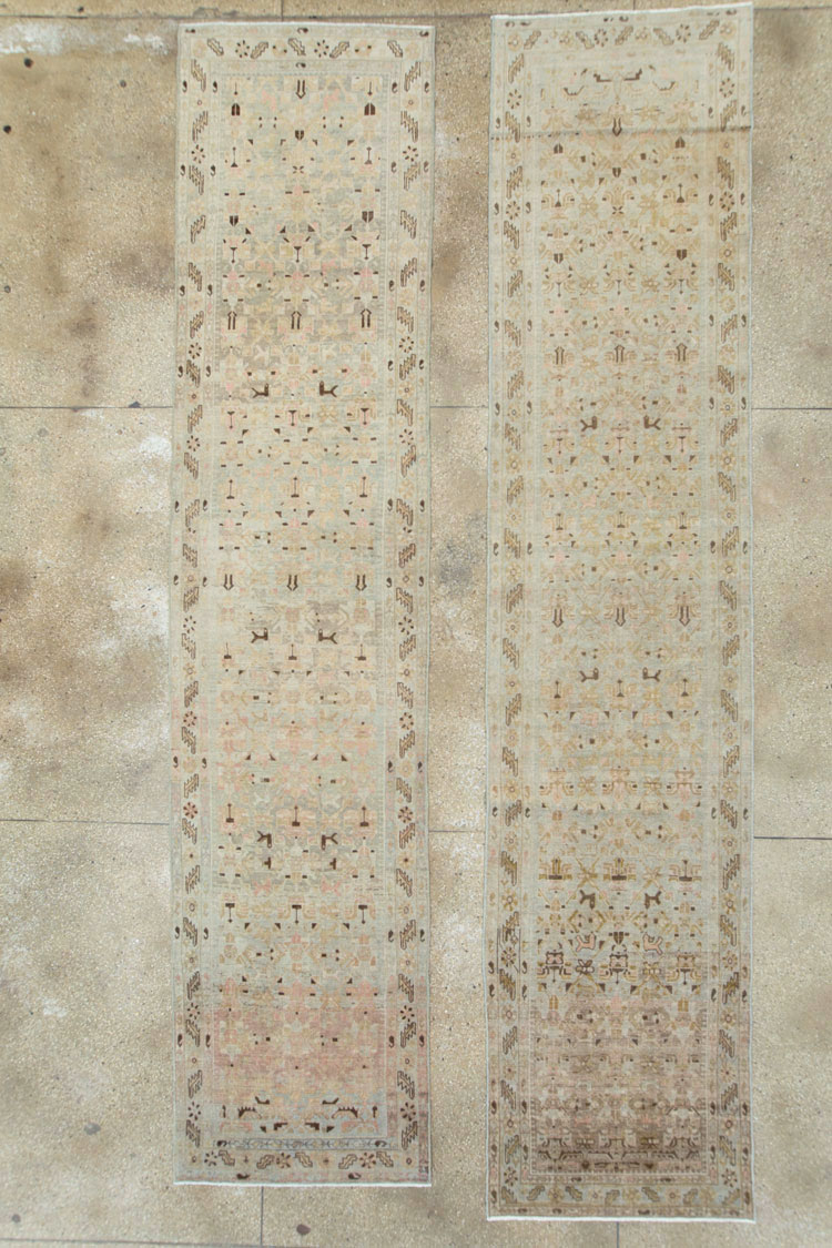 Vintage Persian Malayer Runner (Pair: 2 of 2), No.25772 - Gsblank