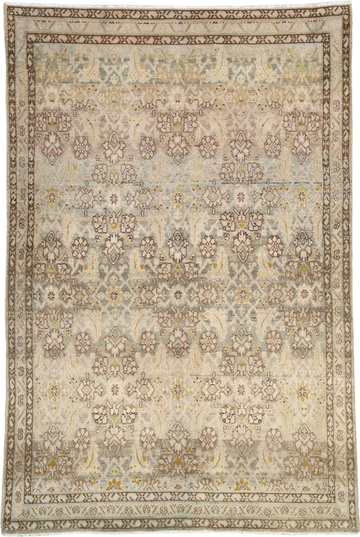 Vintage Persian Malayer Rug (Pair: 1 of 2), No.25777 - Gsblank