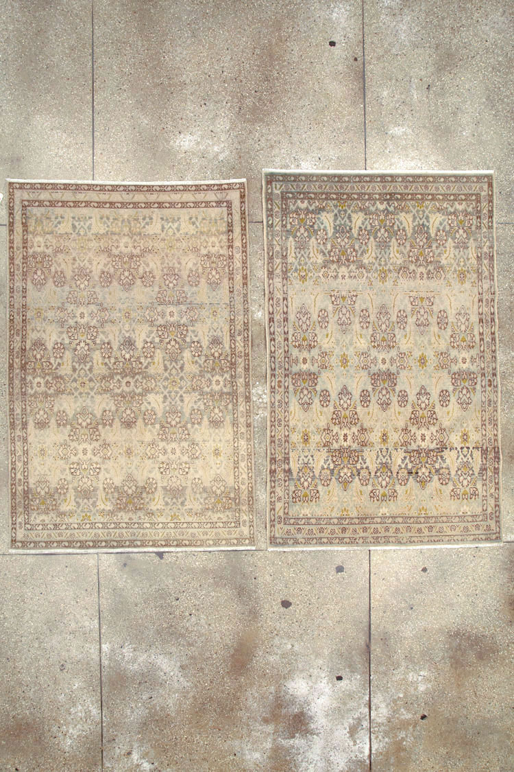 Vintage Persian Malayer Rug (Pair: 1 of 2), No.25777 - Gsblank