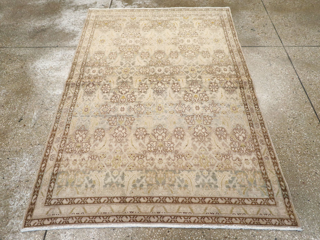 Vintage Persian Malayer Rug (Pair: 1 of 2), No.25777 - Gsblank