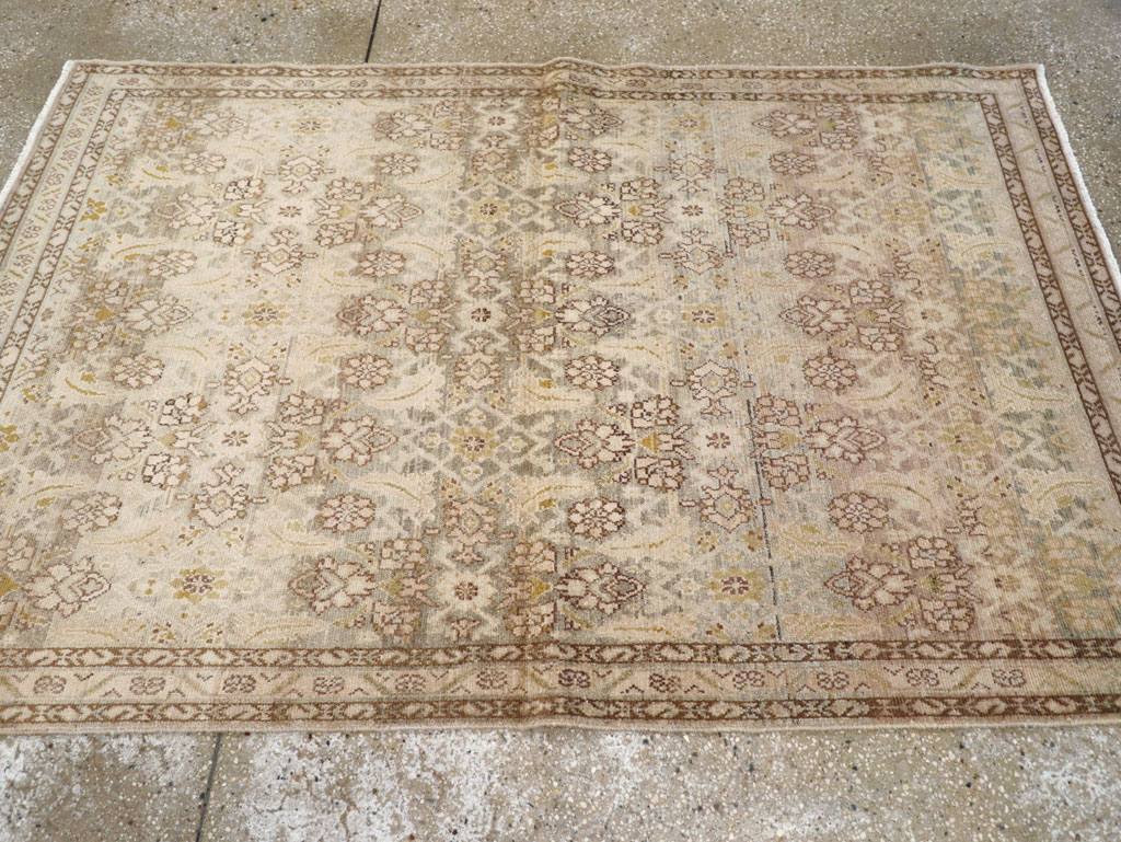 Vintage Persian Malayer Rug (Pair: 1 of 2), No.25777 - Gsblank