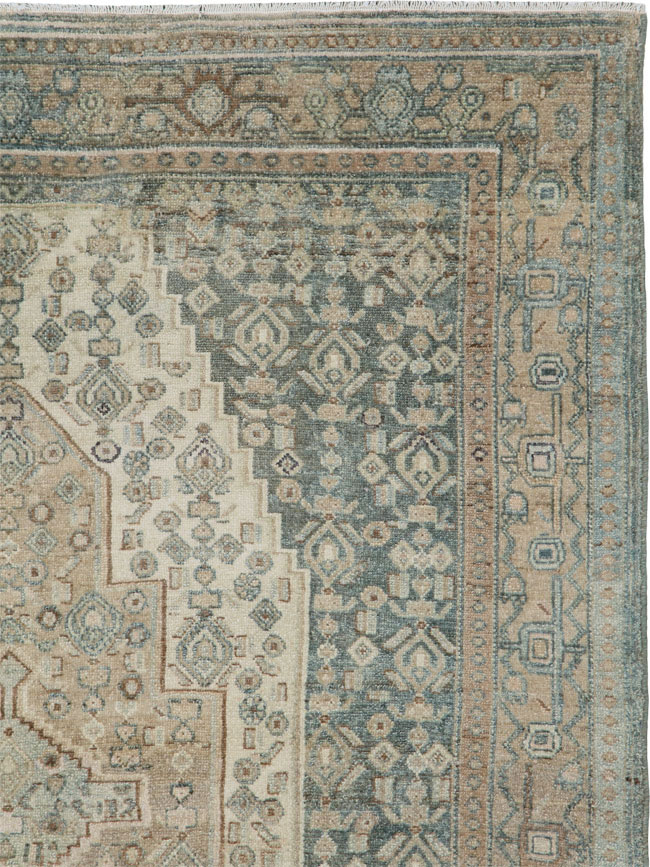 Vintage Persian Malayer Rug (Pair: 2 of 2), No.25779 - Gsblank