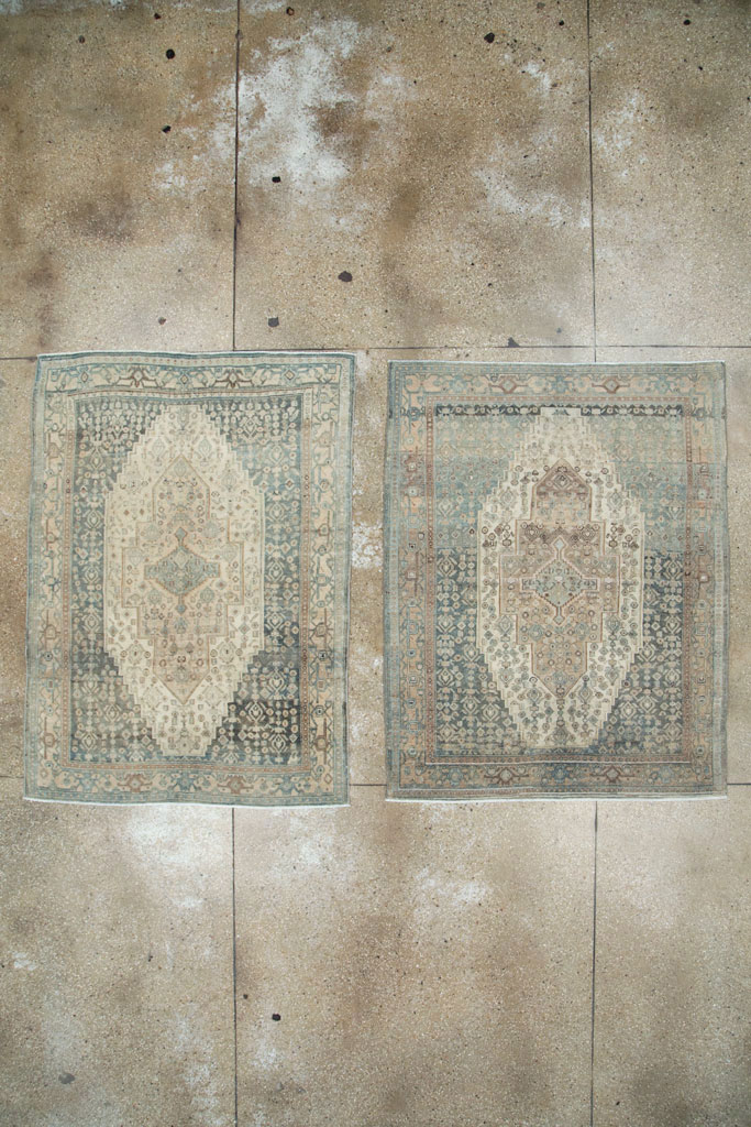 Vintage Persian Malayer Rug (Pair: 2 of 2), No.25779 - Gsblank